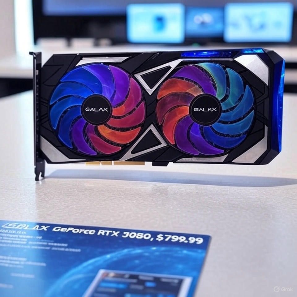 Продаю мощный NVIDIA Geforce RTX 3050 Eexperience на 8GB