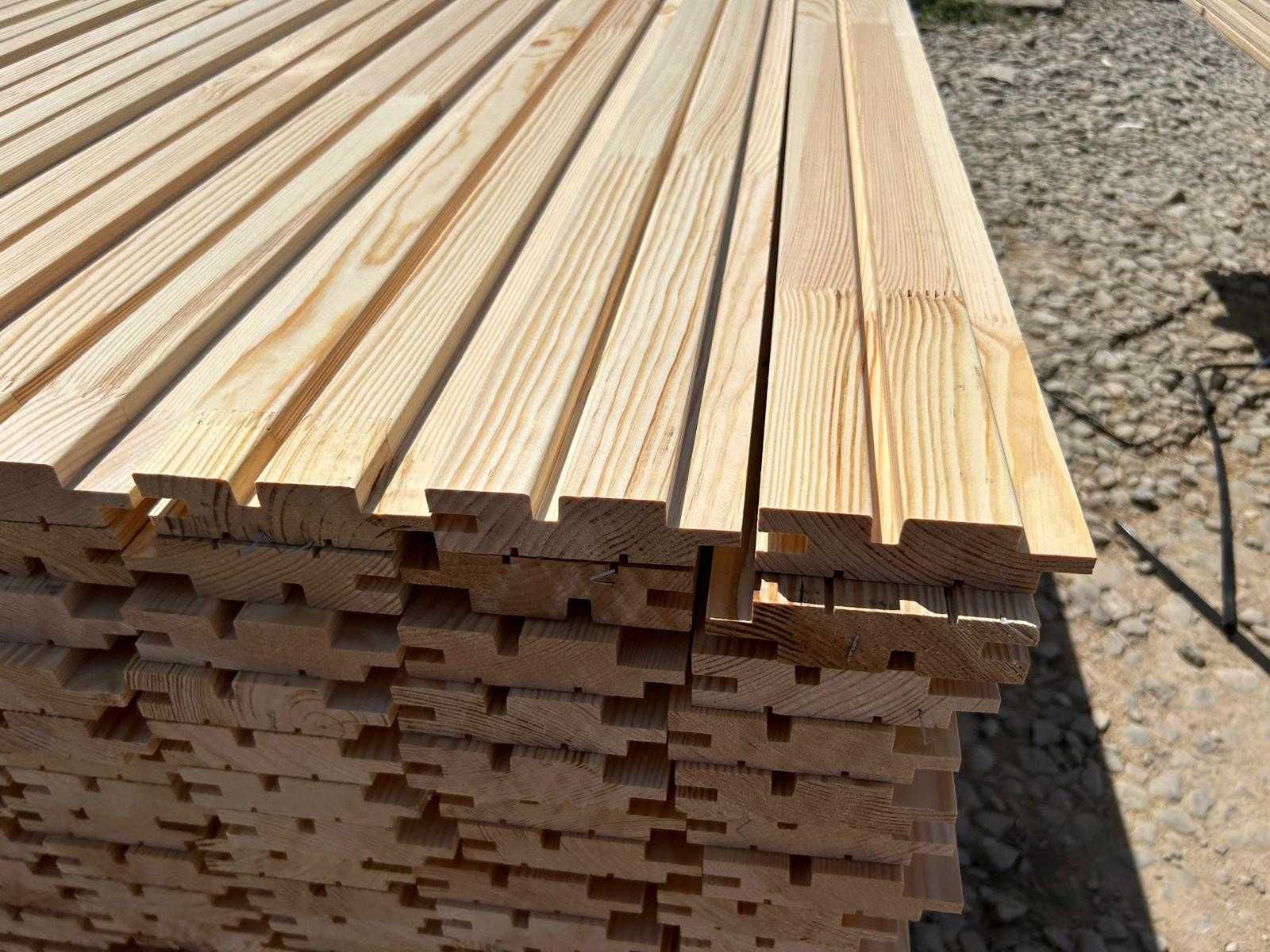 OFERTA! Riflaj fara noduri pt. fatade Fingerjoint Pin 28x105x3000mm