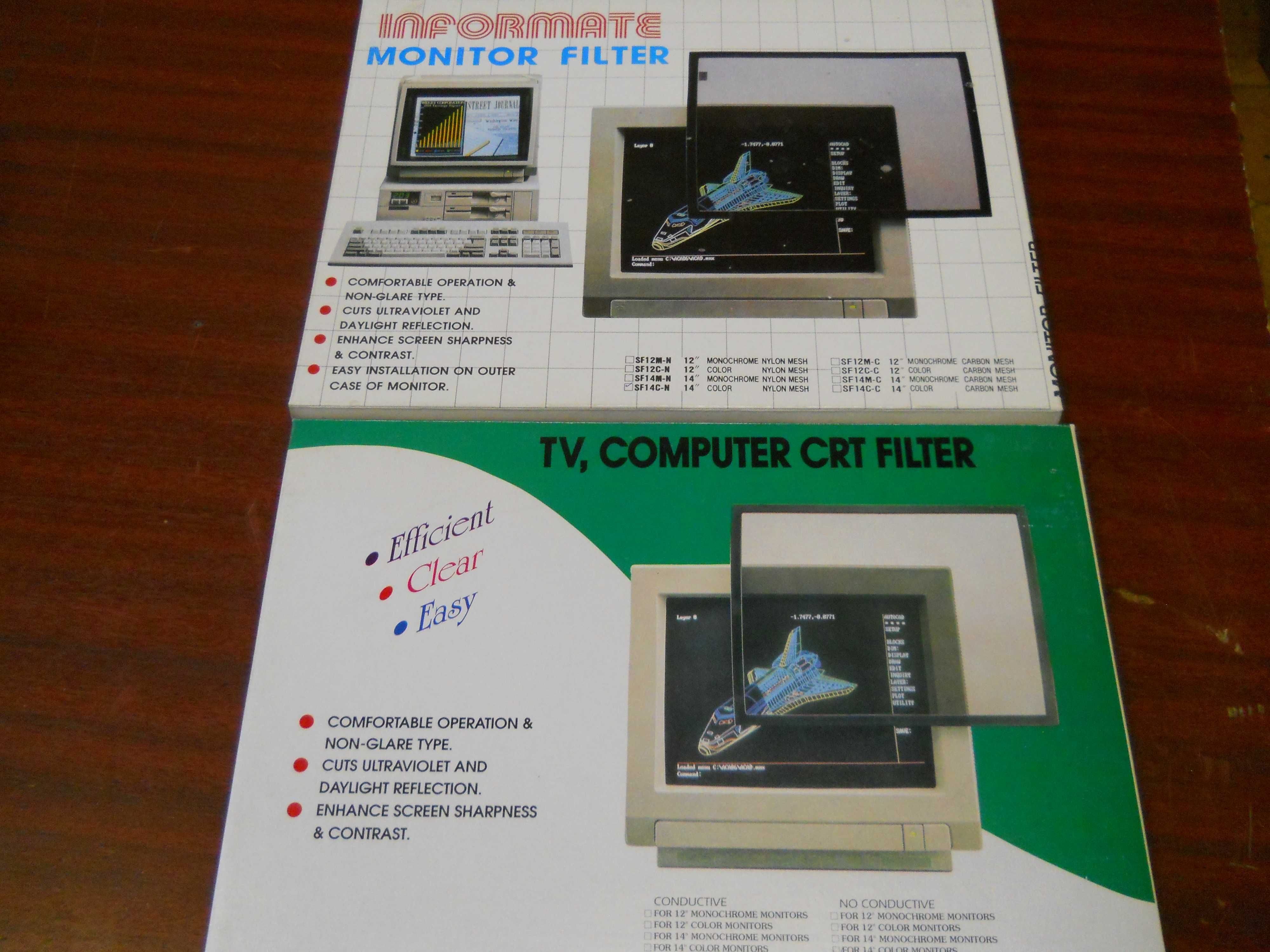 Ecran protectie monitor CRT 14"