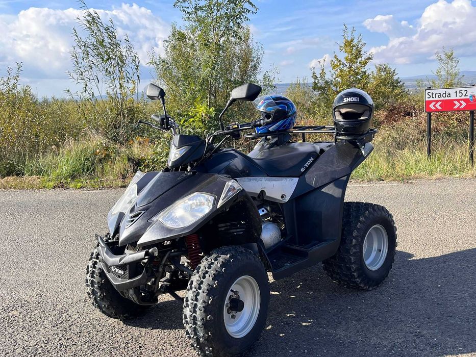 Vând ATV e-ton 250cc 2008 , înmatriculat  cu numere negre la poliție