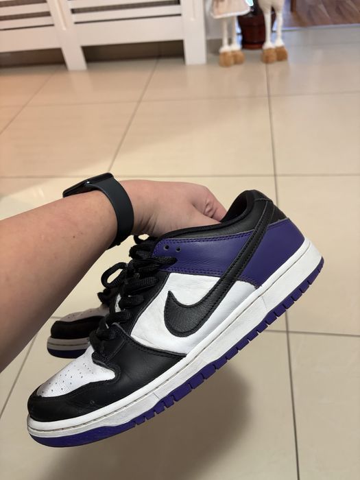 Adidasi nike dunk sb court purple low