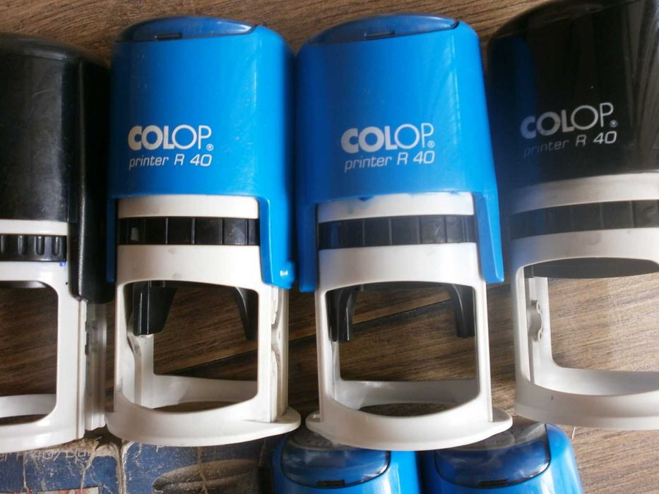 Печати Машинки Правоъгълен Кръгъл Colop Austria и Тампон HORSE №4