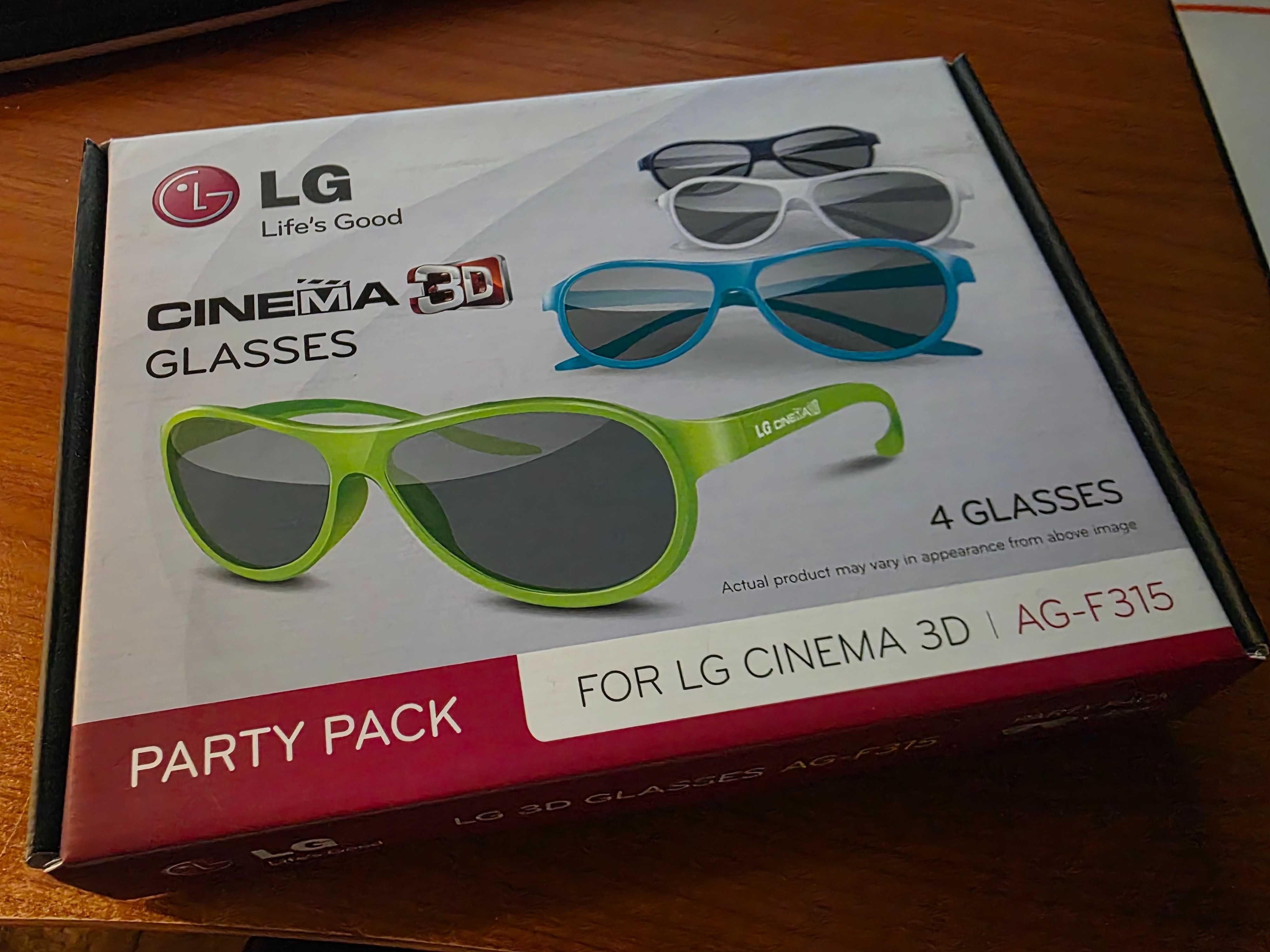 3 бр. 3D очила за LG TV
