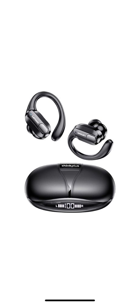 Безжични слушалки LENOVO ThinkPlus Live pods - XT80, TWS, черни