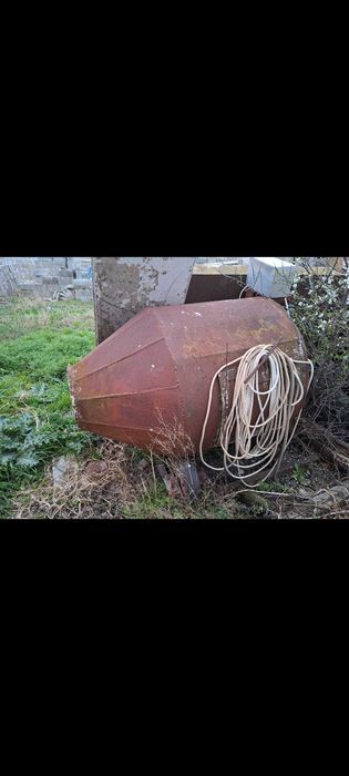 Ръчно изработена бетонобъркачка 5,5 м2