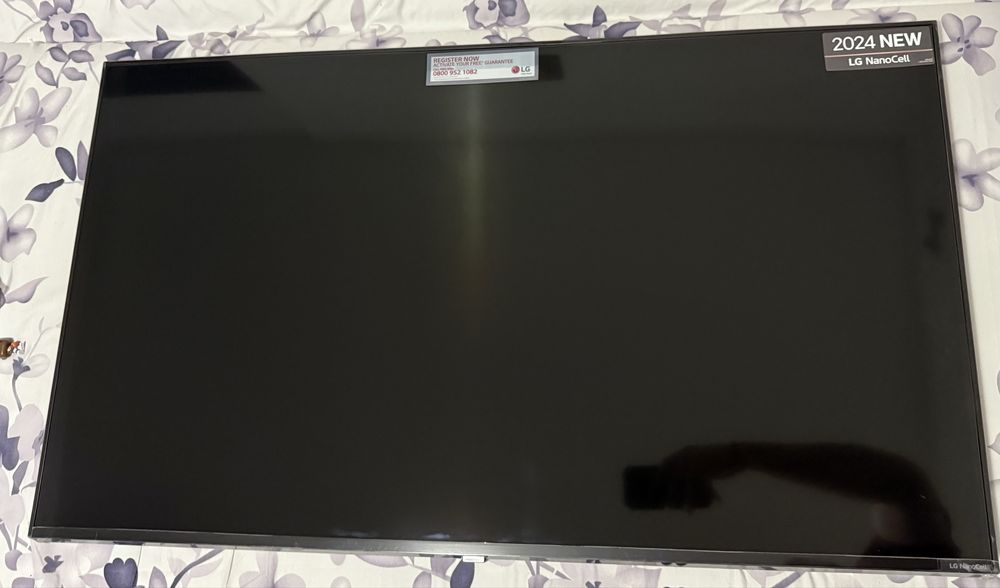 LG Nanocell 43” model 2024 “NOU & DEFECT “ Ecran albastru inchis