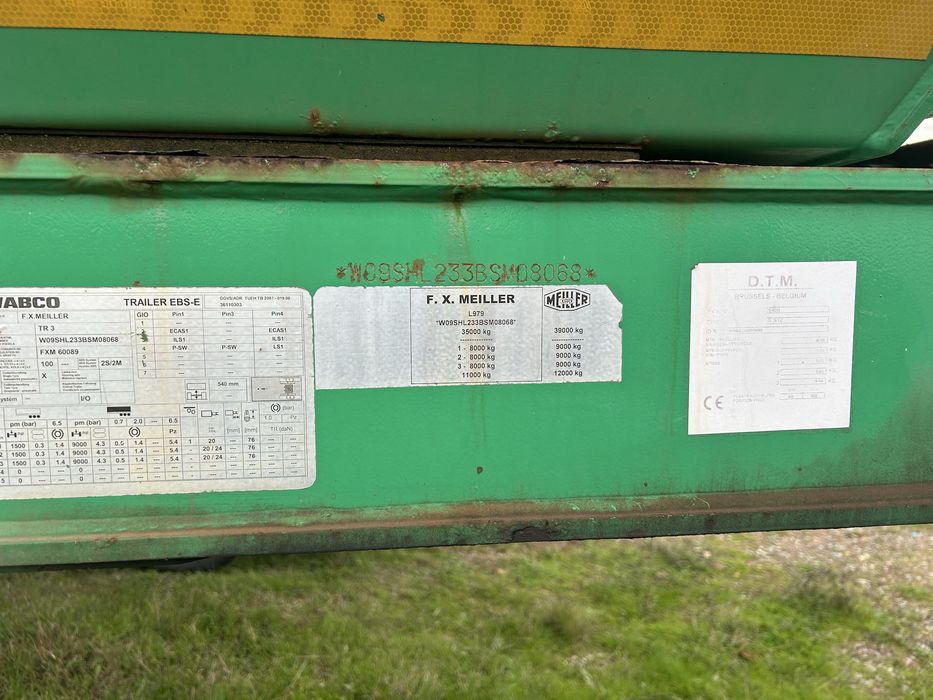 Полуремарке/гондола Meiller