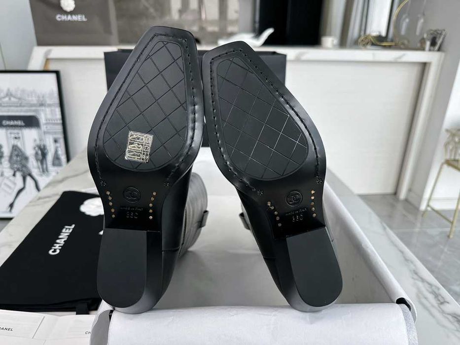 Cizme Chanel 100% piele naturala premium prezentare completa