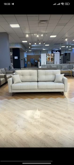 Прямой диван фабричная качество можно в рассрочку