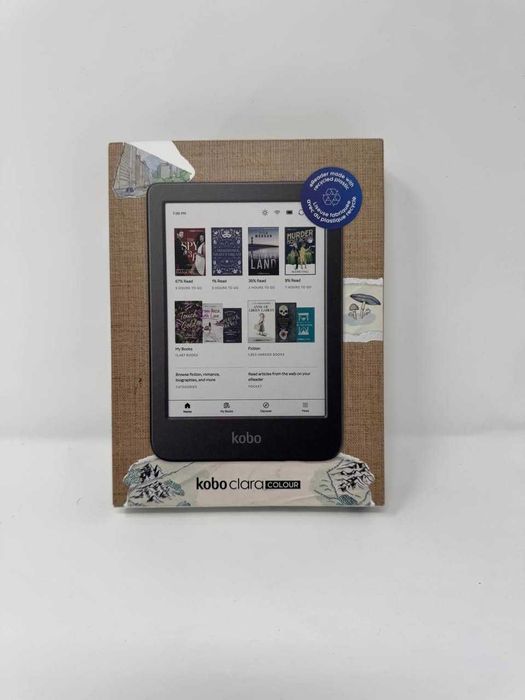 Ebook Reader Kobo Clara Colour, 16GB Ecran E Ink Kaleido 6"
