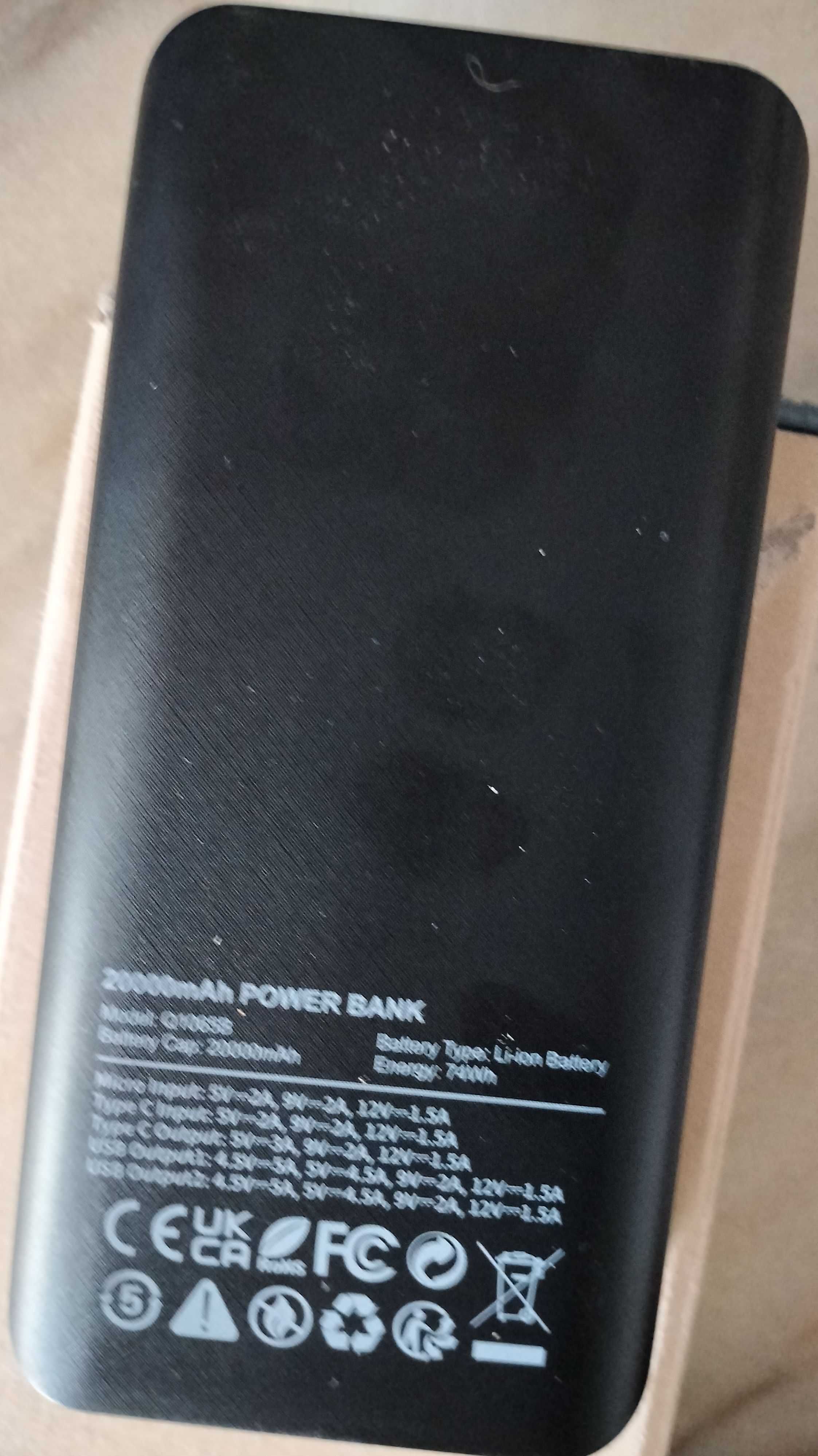 Батерия за зареждане на телефон 20000mah / външна батерия / Power Bank