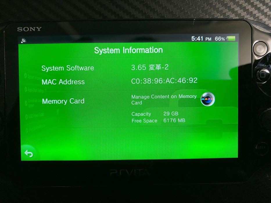 PS Vita Slim Modat 32GB