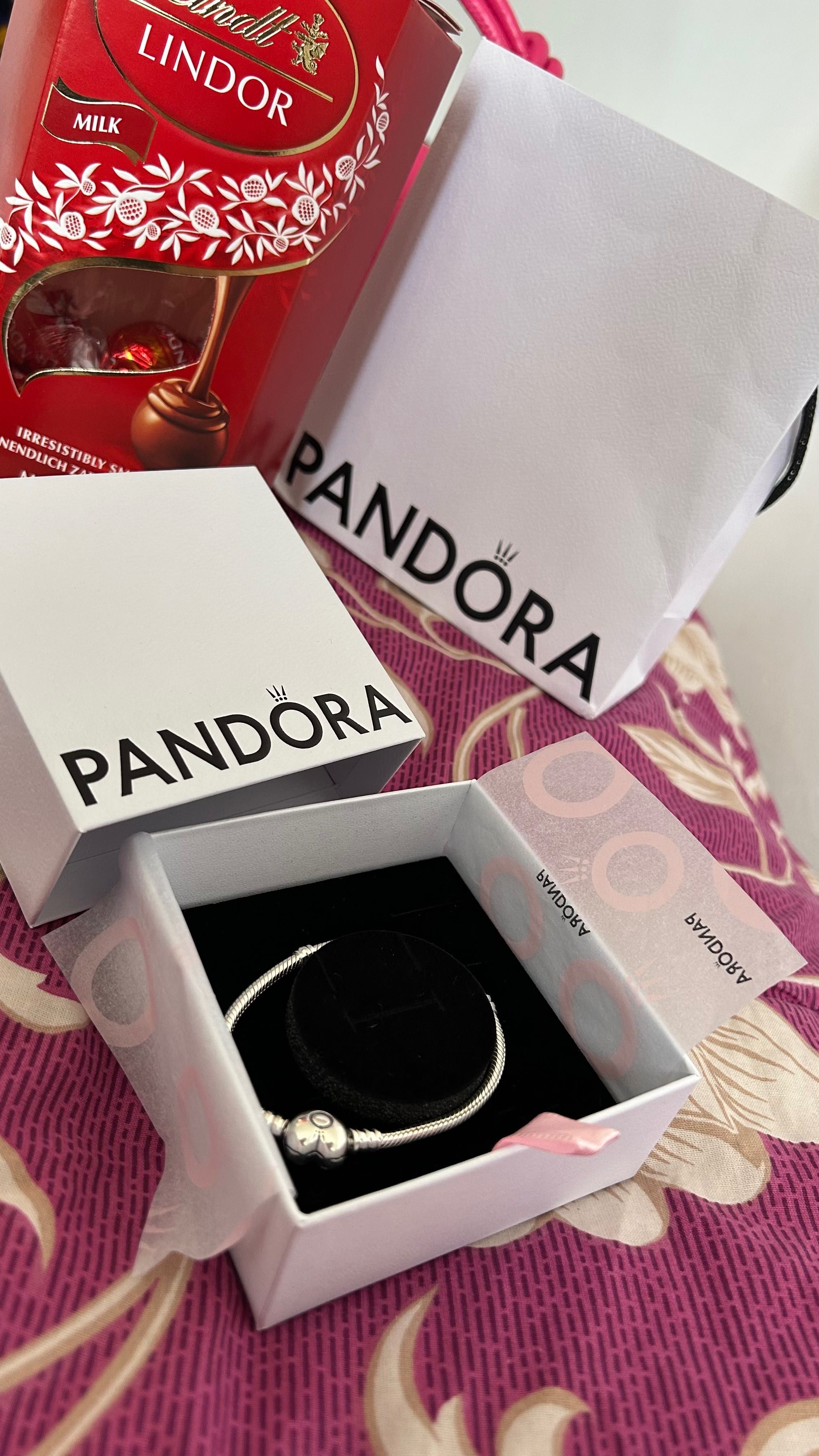 PANDORA сребърна гривна