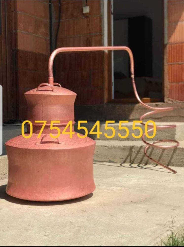 Cazane de facut tuica din stoc sau pe comanda