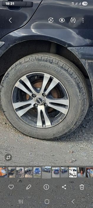 Продам колеса в сборе в количестве 4-х штук в отличном состоянии
