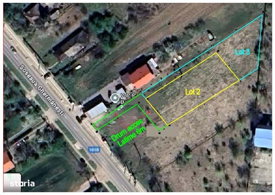 Snagov-Ghermanesti | Loturi intravilane la bd. principal | Proprietar