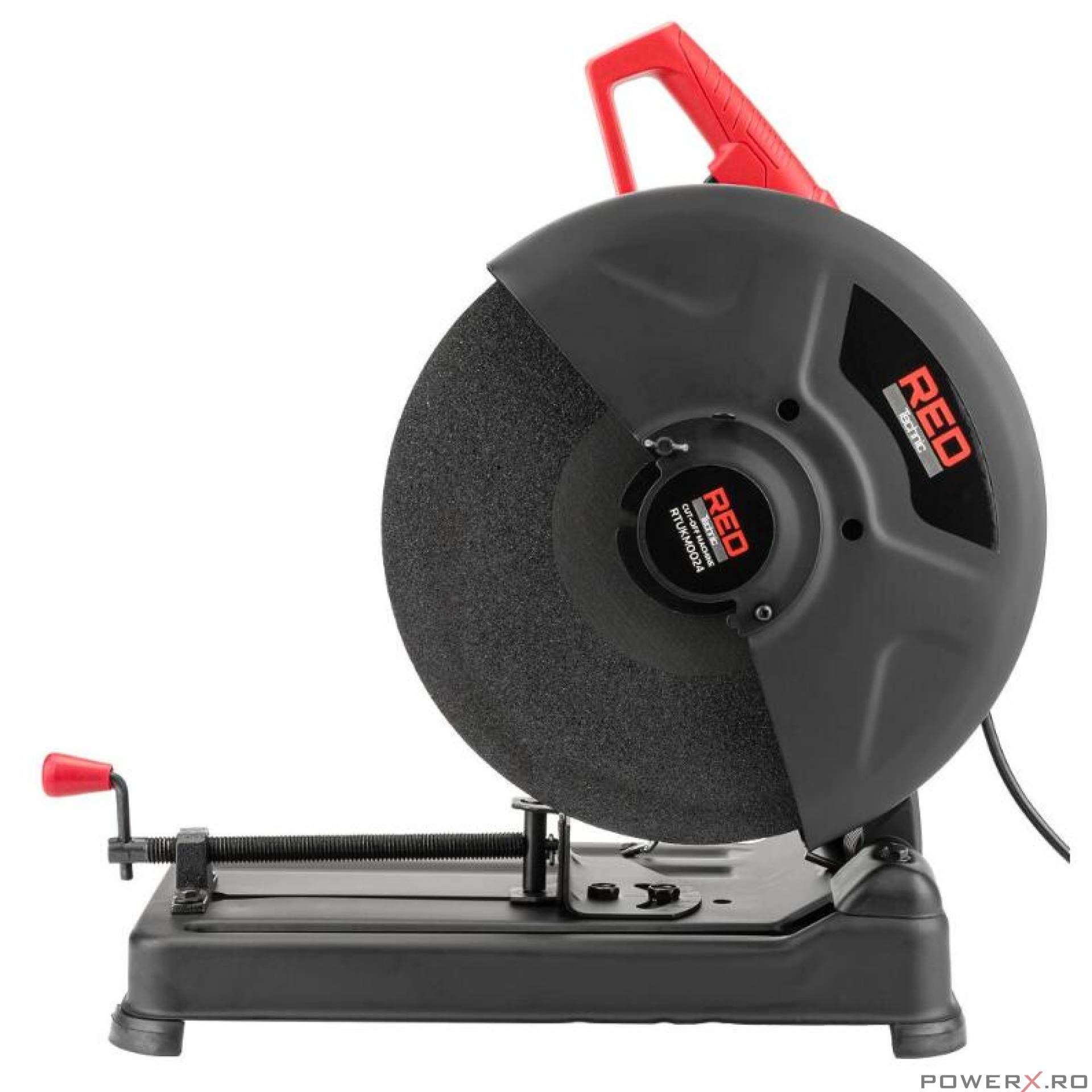 Fierastrau circular pentru metal, putere 3500 W, 355 mm, Red Technic