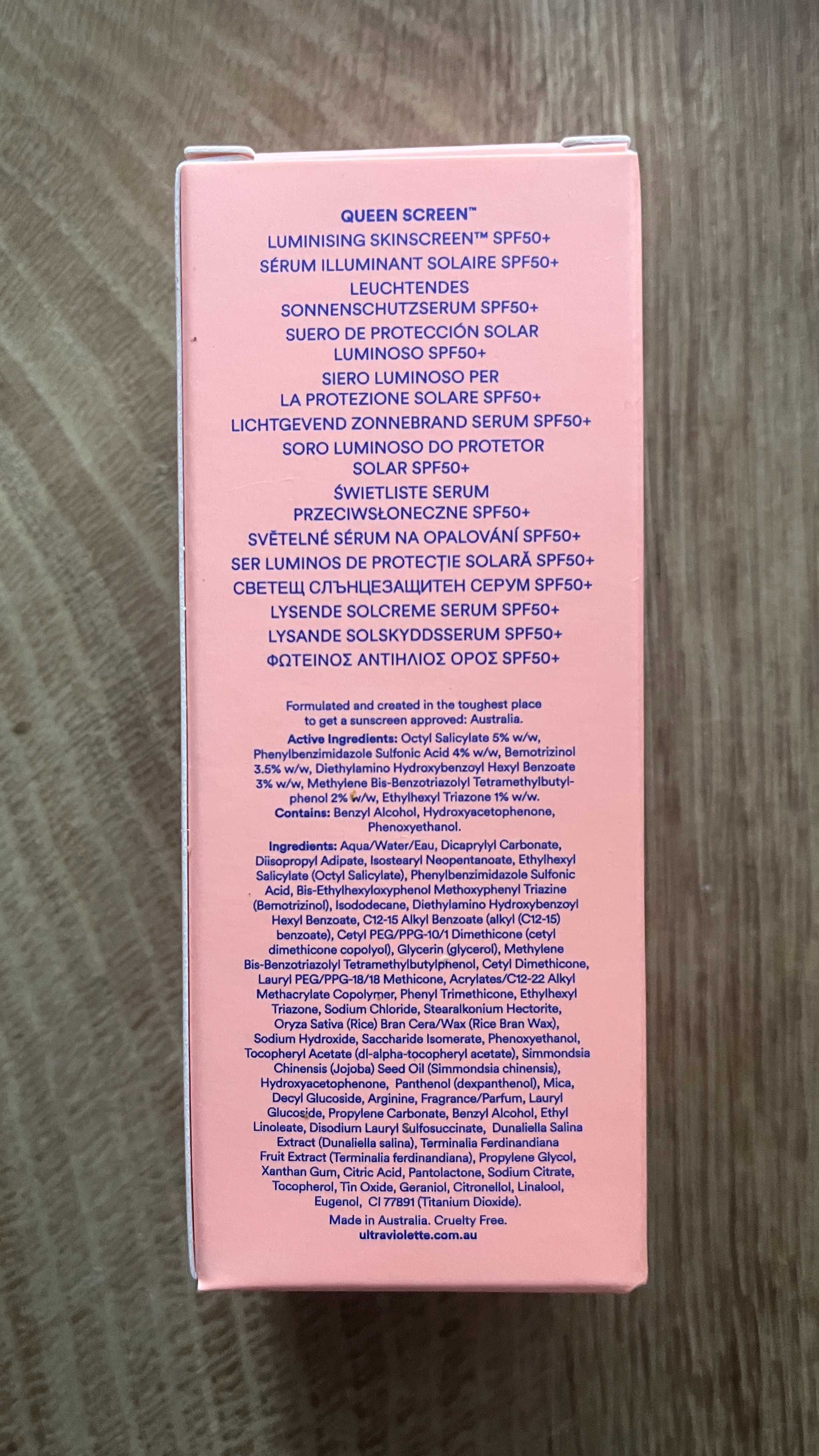 Ultra Violette Queen Screen SPF 50+ Luminising Skinscreen Serum