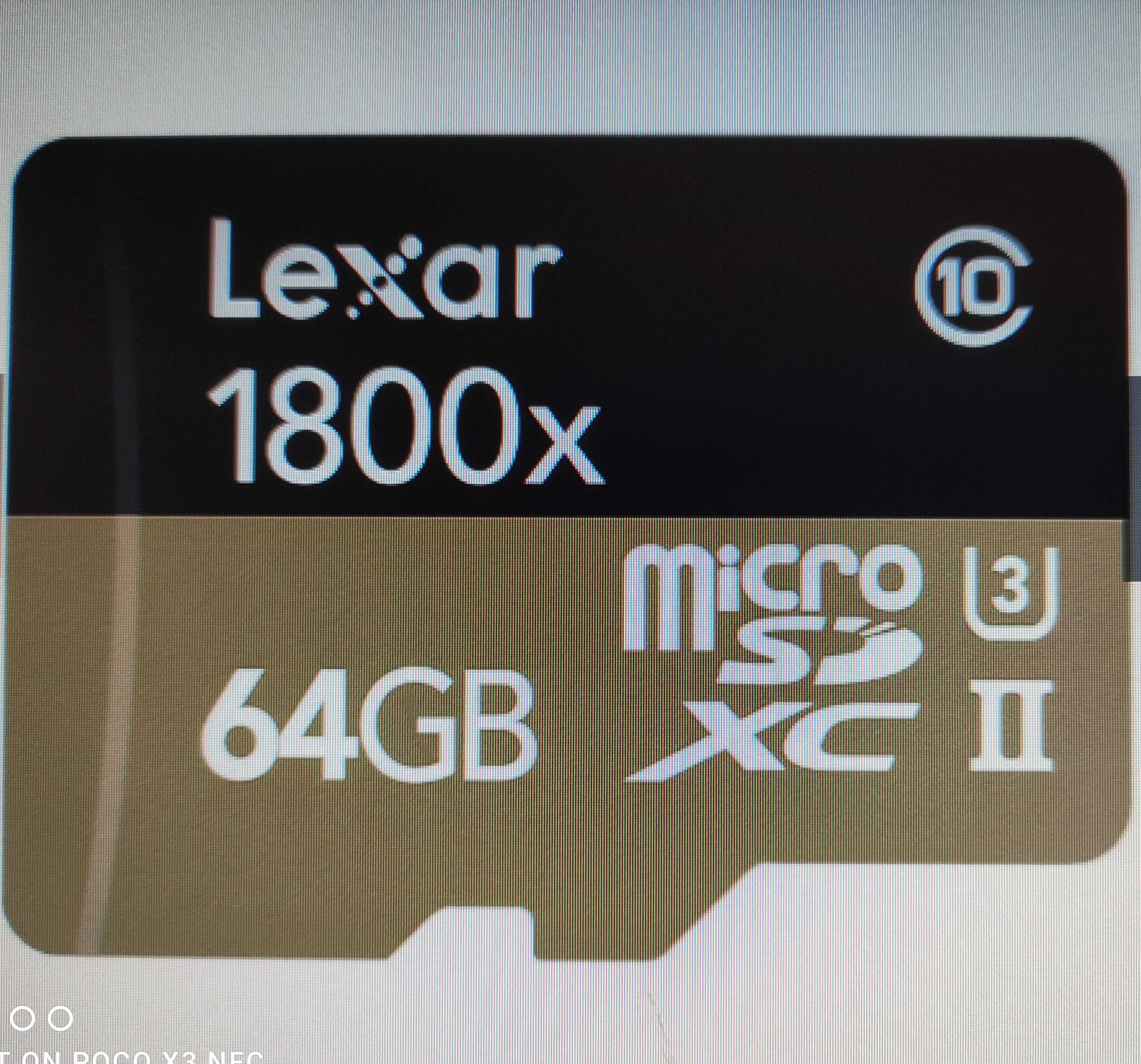 Lexar ® High-Performance 1800x microSDHC™/microSDXC™ UHS-I