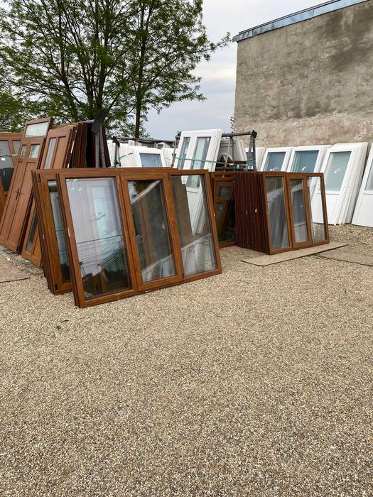 termopane geamuri stejar 3 canate noi de la 1050 lei