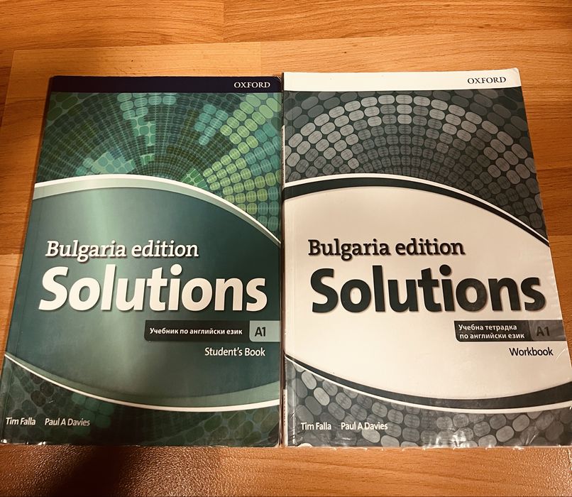 Учебници по английски език Solutions A1 (Bulgaria edition)