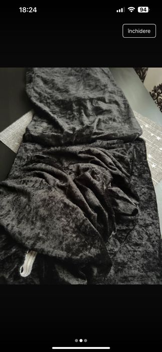 Set Huse scaune catifea