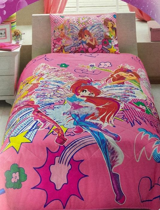 Камплект TAC Winx club завивка/одеално и калъвка