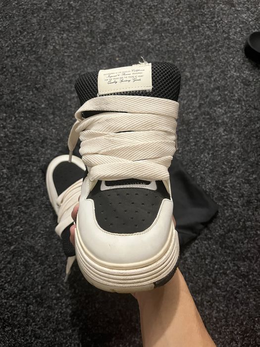 Amiri Ma1 negru cu alb