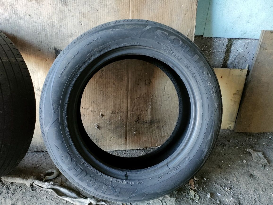 Шины летние 215/60R17