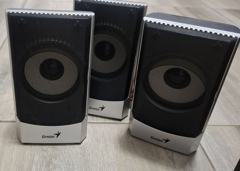 Sistem audio Genius 5.1 – Subwoofer + 5 sateliți + telecomandă – Funcț