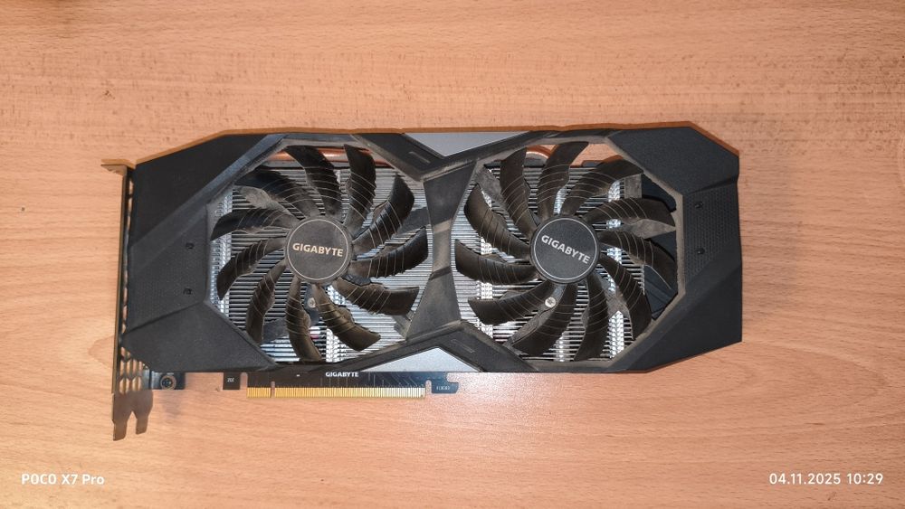 Видеокарта gigabyte 1660ti б/у