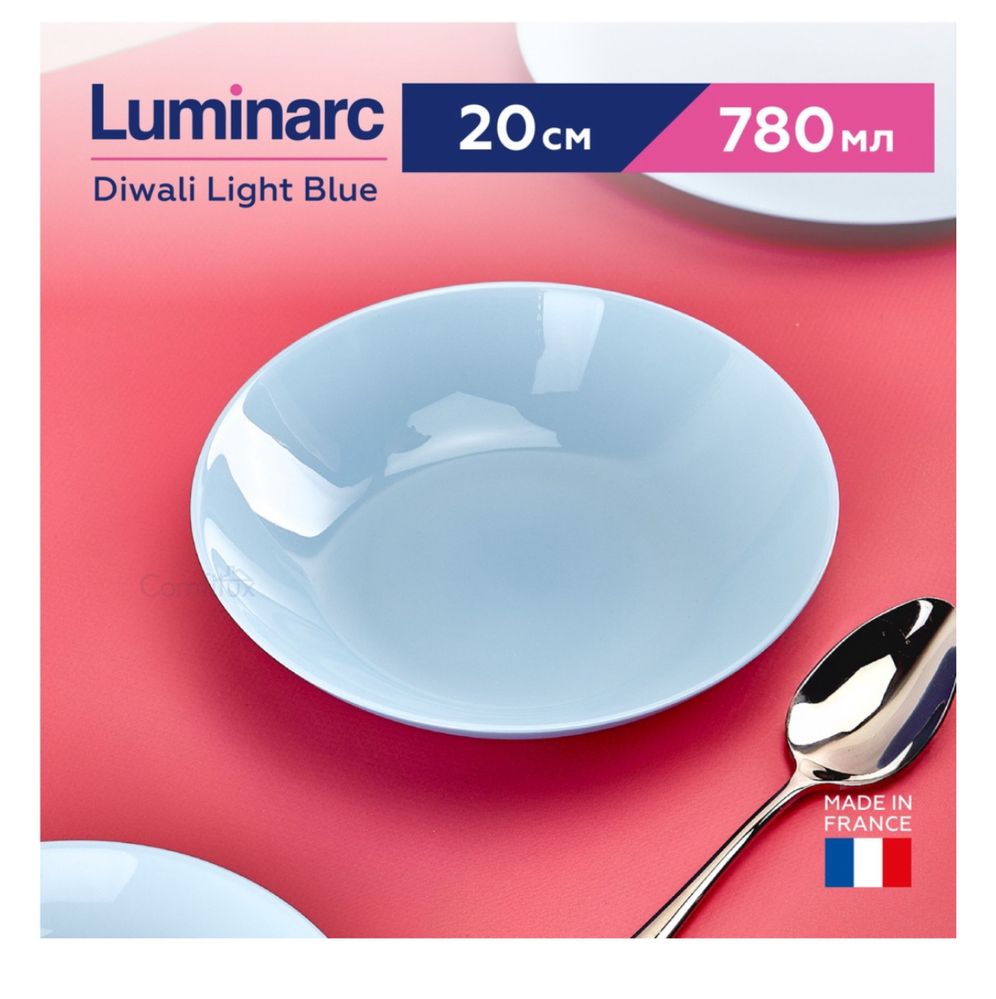 Сервиз 6 персон (+6 тарелок) Luminarc, чайно-столовый, стеклокерамика