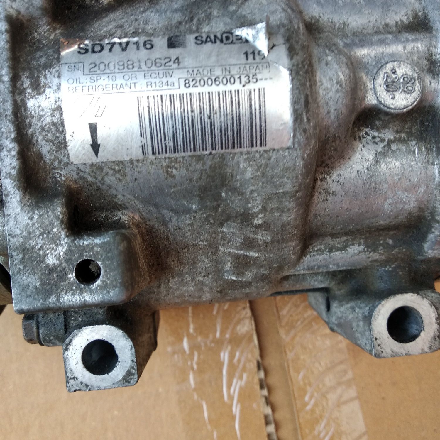 Compresor clima și radiator Duster 2011-2014