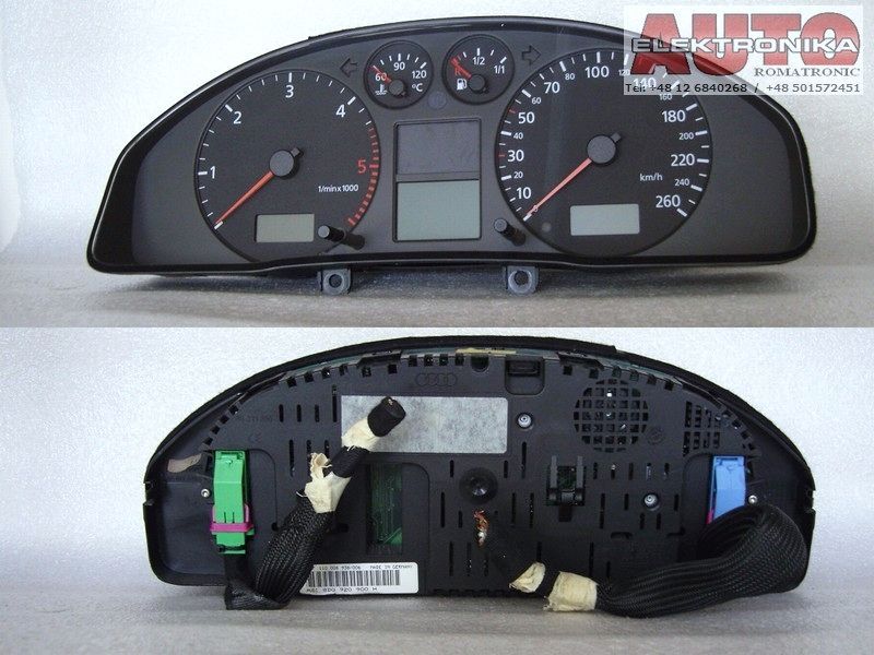 Дисплей Half fis VDO за километраж audi a2,a3,a4 b5,Seat ibiza 6L 34P