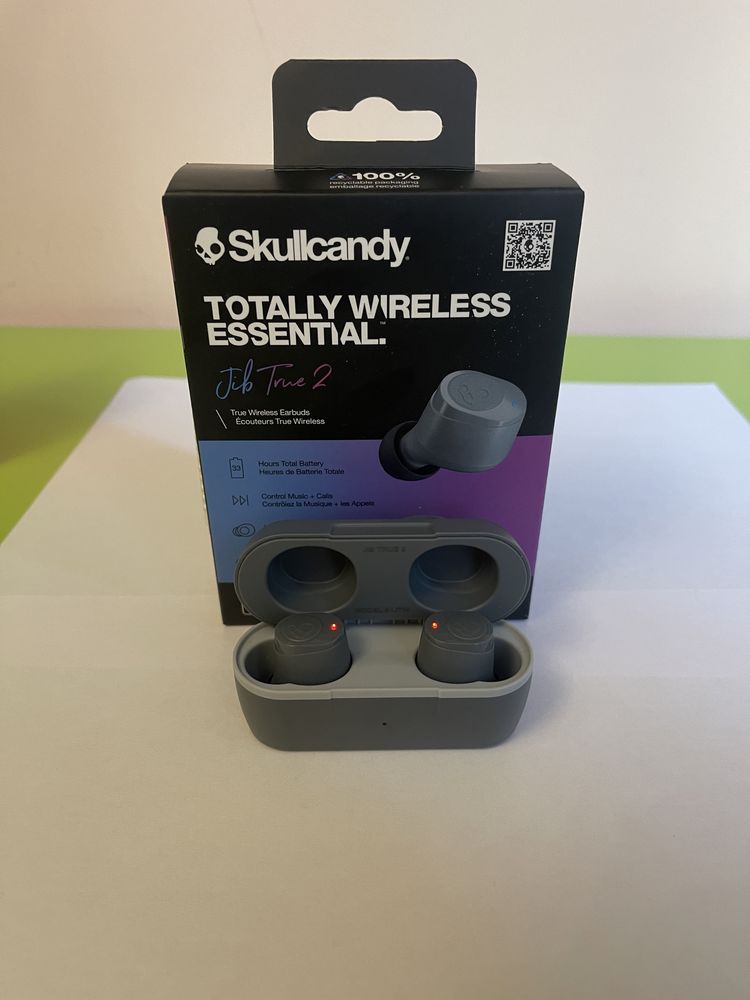 Căști bluetooth Skullcandy Jib True 2 cu toate accesoriile