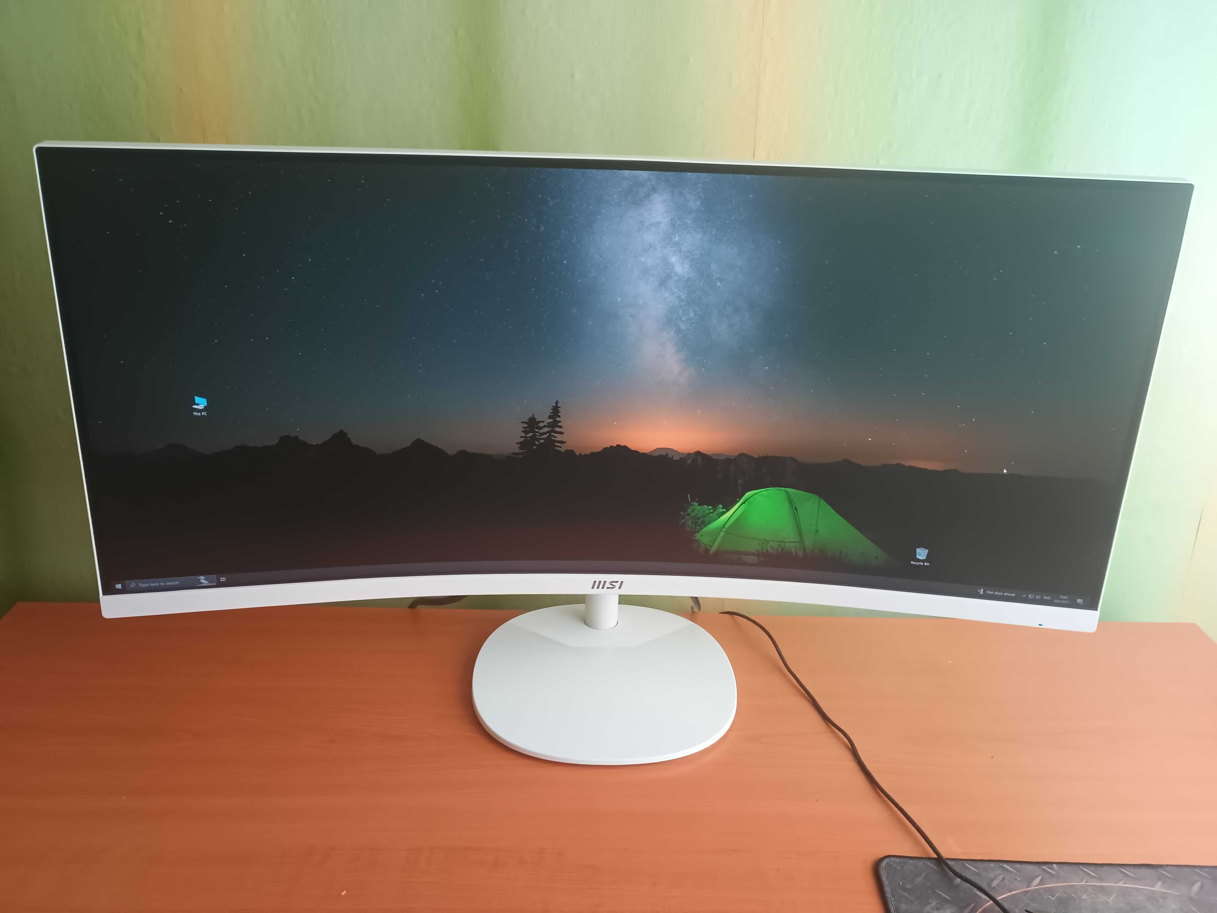 Монитор 34 инча MSI PRO MP341CQW 100Hz