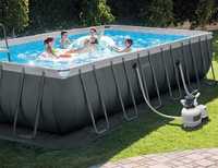 Piscina Intex sistem filtrare salinizator 732 x 366 x 132 cm fara clor