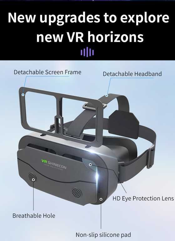 Очки виртуальной реальности VR SHINECON SC-G13