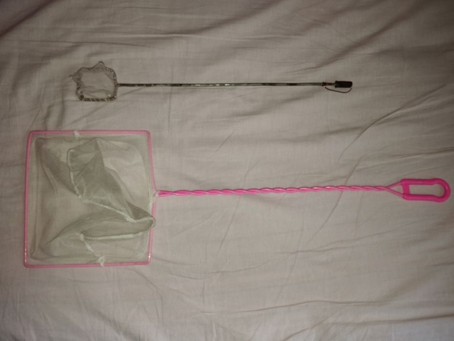 Сачки аквариумные, большой и маленький