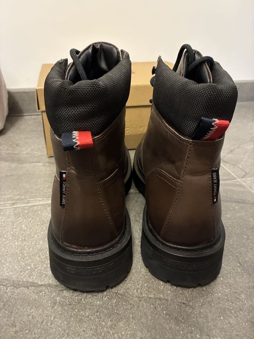 Кафяви мъжки боти Tommy Hilfiger