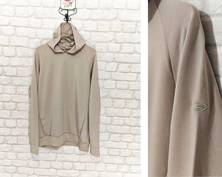 Icebreaker Мериносова вълна с качулка мъжка фланелка размер М