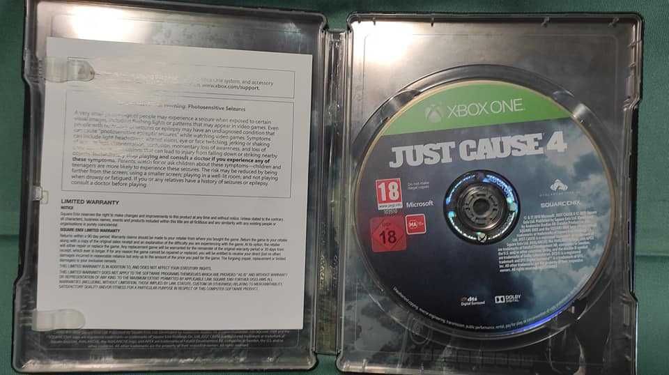 Vând Jocul Just Cause 4 Steelbook Edition pentru Xbox One