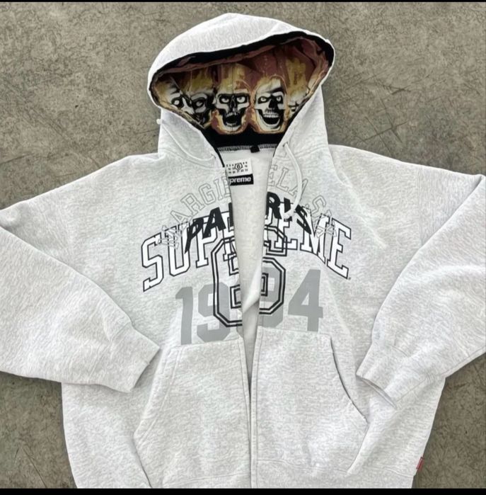 Спортивка зип худи бренд supreme&margiela