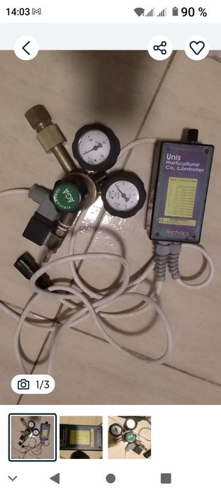 Vând regulator co3, oxigen