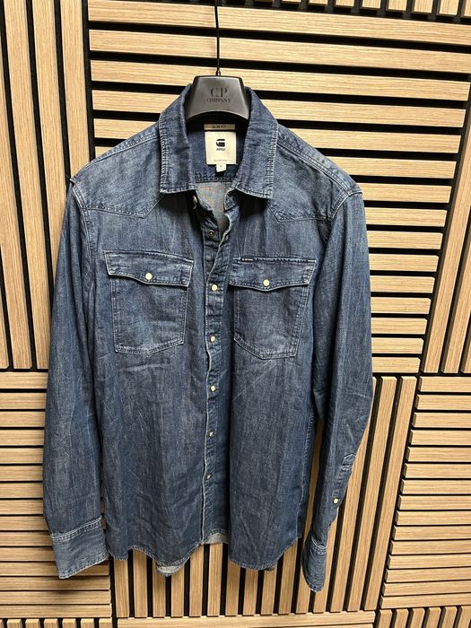 G Star RAW : 3301 Slim Shirt - НОВА размер ХЛ / Оригинал