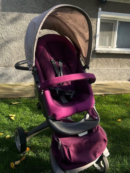 Stokke Xplory + бебешки кош