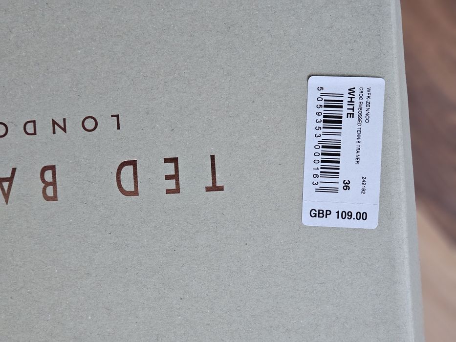 Бели кецове Ted baker 36 номер