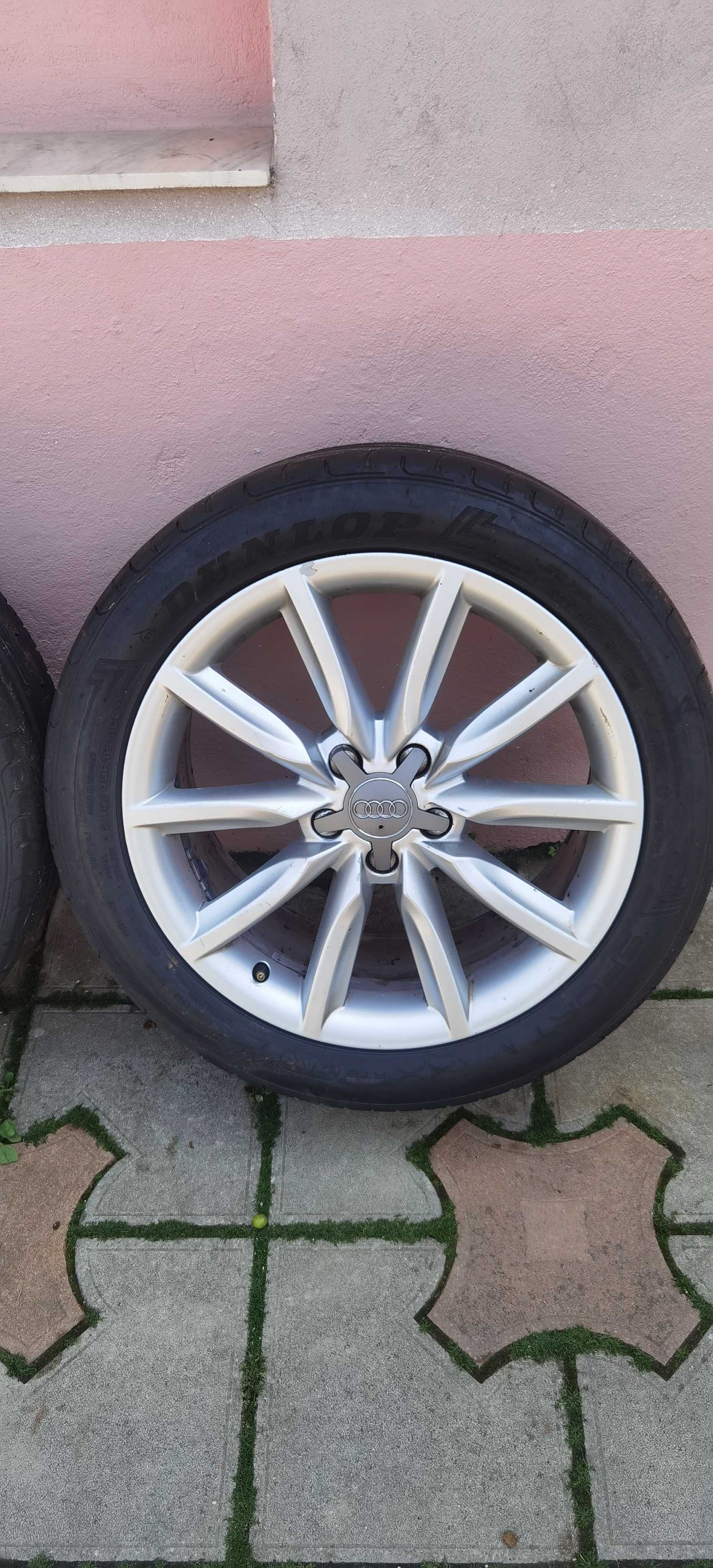 Roti 18" pentru Audi A6 / A7 cu anvelope Dunlop de vara