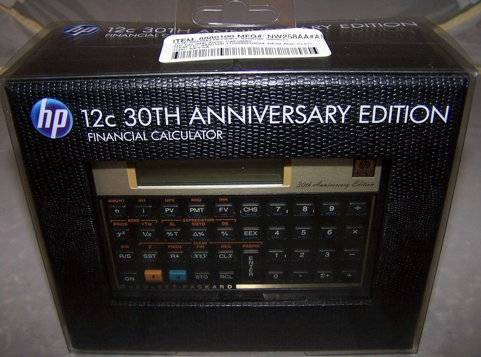 Калькулятор HP 12 3