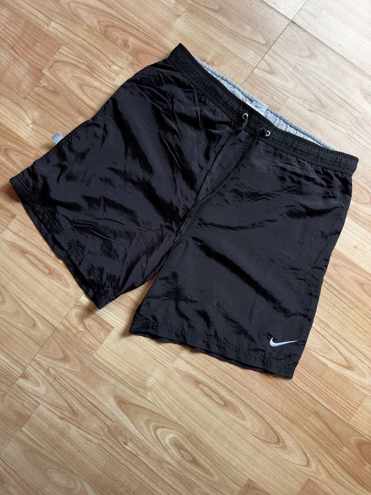 Shorts pantaloni scurti pants sweats Nike vintage nylon negri clasici